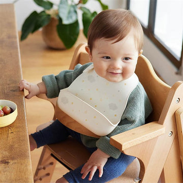 シリコーンビブ ドリーミングスター D BY DADWAY ディーバイダッドウェイ 【お食事エプロン 離乳食 食べこぼし】